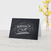 スクールズアウトカードテンプレート カード (黄色い花)