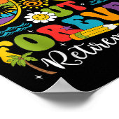 スクールズアウトフォーエバー退職先生ラス退職した ポスター (角)