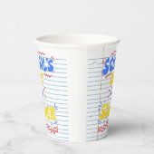 スクールズアウトルーズリーフ紙 紙コップ (右)