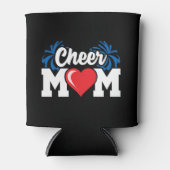 スクールチアリーダー分隊スポーツ誇りを持った応援ママ 缶クーラー (正面)