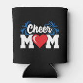 スクールチアリーダー分隊スポーツ誇りを持った応援ママ 缶クーラー (裏面)