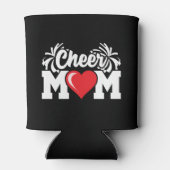 スクールチアリーダー分隊スポーツ誇りを持った応援ママ 缶クーラー (裏面)