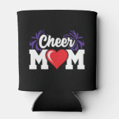 スクールチアリーダー分隊スポーツ誇りを持った応援ママ 缶クーラー (裏面)