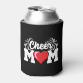スクールチアリーダー分隊スポーツ誇りを持った応援ママ 缶クーラー (缶正面)