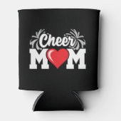 スクールチアリーダー分隊スポーツ誇りを持った応援ママ 缶クーラー (正面)