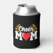 スクールチアリーダー分隊スポーツ誇りを持った応援ママ 缶クーラー (缶正面)