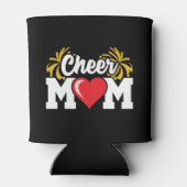 スクールチアリーダー分隊スポーツ誇りを持った応援ママ 缶クーラー (裏面)