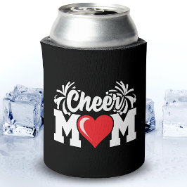 スクールチアリーダー分隊スポーツ誇りを持った応援ママ 缶クーラー