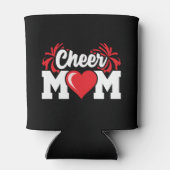 スクールチアリーダー分隊スポーツ誇りを持った応援ママ 缶クーラー (裏面)