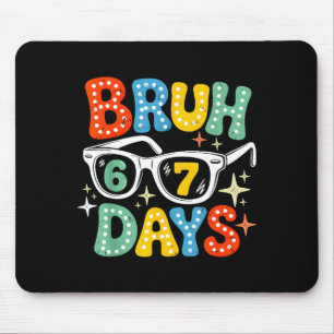 スクールデイズ67日目のGroovy Bruhシングルス 67番目 マウスパッド