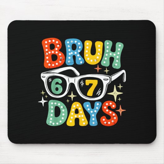スクールデイズ67日目のGroovy Bruhシングルス 67番目 マウスパッド (正面)