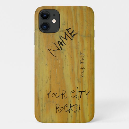 スクールデスクグラフィティ Case-Mate iPhoneケース (裏面)