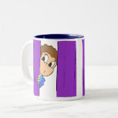 スクールドラマクラブステージ恐怖 ツートーンマグカップ (正面左)