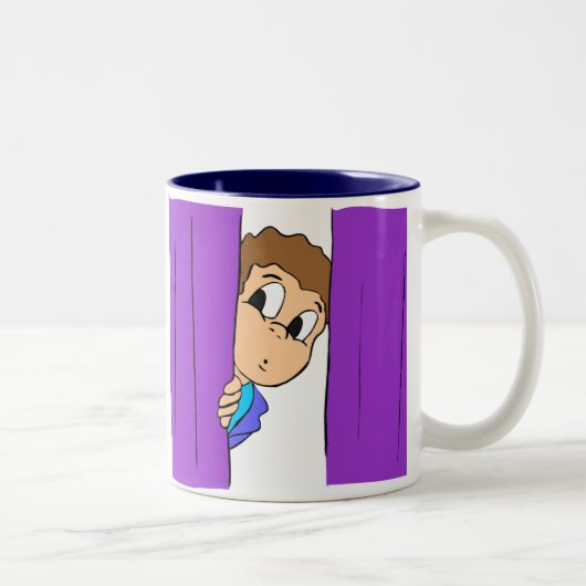 スクールドラマクラブステージ恐怖 ツートーンマグカップ (右)