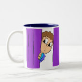 スクールドラマクラブステージ恐怖 ツートーンマグカップ (左)