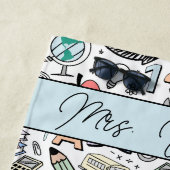 スクールドードルキュート夏ビーチタオル ビーチタオル (インサイチュ)