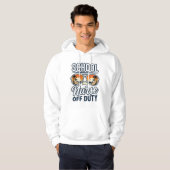 スクールナース非番ビンテージサングラスTシャツ_1 パーカ (正面フル)