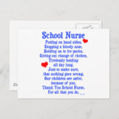 スクールナース ポストカード (正面/裏面)