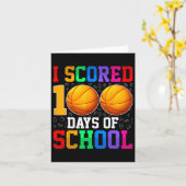 スクールバイスケットル日100名を獲得 カード (黄色い花)