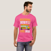 スクールバスっていうよりクールバス! スクールバスの運転手 Tシャツ (正面フル)
