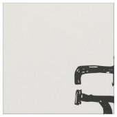 スクールバスのパーソナライズな生地 ファブリック (クローズアップ)