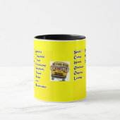 スクールバスの付き添い人 マグカップ (中央)