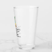 スクールバスの運転手さん。 タンブラーグラス (左)