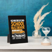 スクールバスの運転手になったら フォトプラーク (側面)