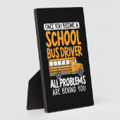 スクールバスの運転手になったら フォトプラーク (側面)