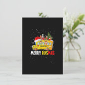 スクールバスの運転手のクリスマスパジャマ メリー・バスマス X 招待状 (スタンド正面)