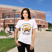 スクールバスの運転手 イエロー トライブレンドTシャツ
