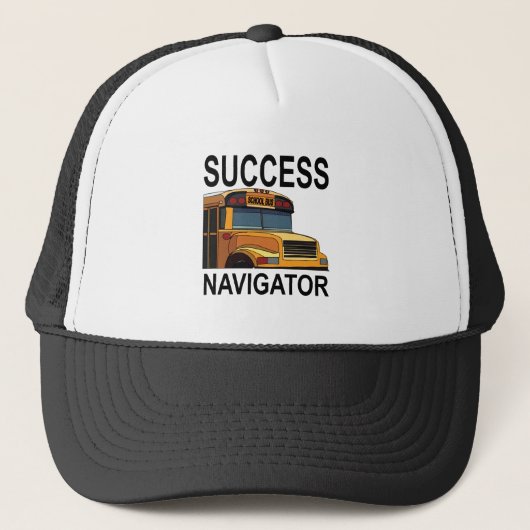 スクールバスの運転手 Success Navigator キャップ (正面)