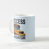 スクールバスの運転手 Success Navigator コーヒーマグカップ (正面左)
