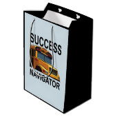 スクールバスの運転手 Success Navigator ミディアムペーパーバッグ (裏面アングル)