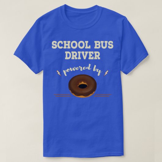 スクールバスの運転手 Tシャツ (デザイン正面)
