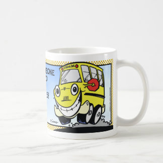 スクールバスの運転者 コーヒーマグカップ