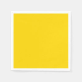 スクールバスイエロースタンダードカクテルペーパーナプキン スタンダードカクテルナプキン