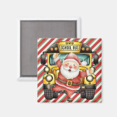 スクールバスクリスマスforドライバー マグネット (正面/裏面)