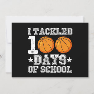 スクールバスケットボールの日100人に挑戦 招待状