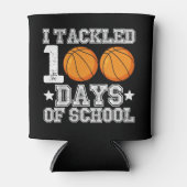 スクールバスケットボールの日100人に挑戦 缶クーラー (正面)