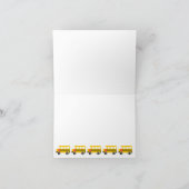 スクールバスサンキューカード サンキューカード (内部)