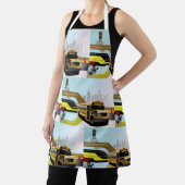 スクールバスシティシーン エプロン (インサイチュ)
