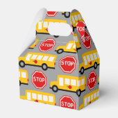 スクールバスストップと標識 フェイバーボックス (裏面サイド)