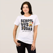 スクールバスチーム トライブレンドTシャツ (正面全面)