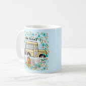 スクールバスデイマグ コーヒーマグカップ (正面左)