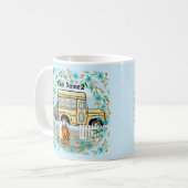 スクールバスデイマグ コーヒーマグカップ (正面左)