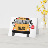 スクールバストップス カード (黄色い花)