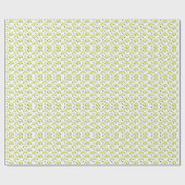 スクールバスドライバイエロー紙吹雪先生 ラッピングペーパー (フラット)