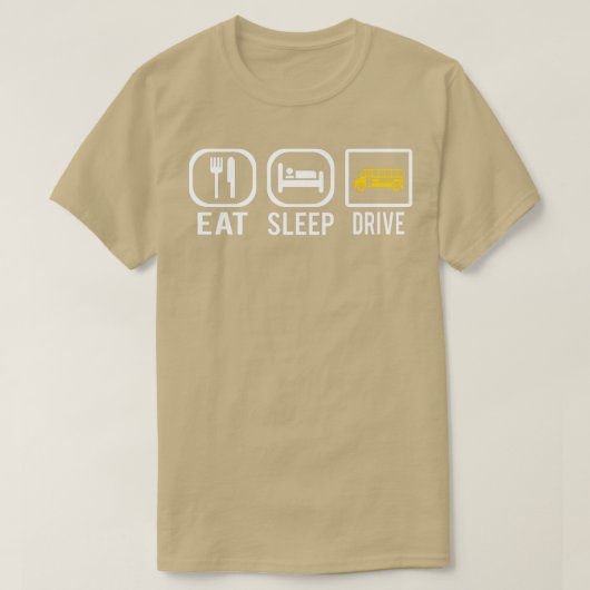 スクールバスドライバギフトアイディア4 2 Tシャツ (デザイン正面)