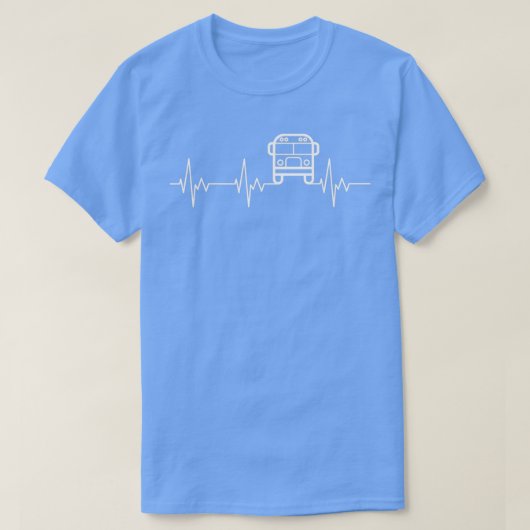 スクールバスドライバハートビート1 Tシャツ (デザイン正面)